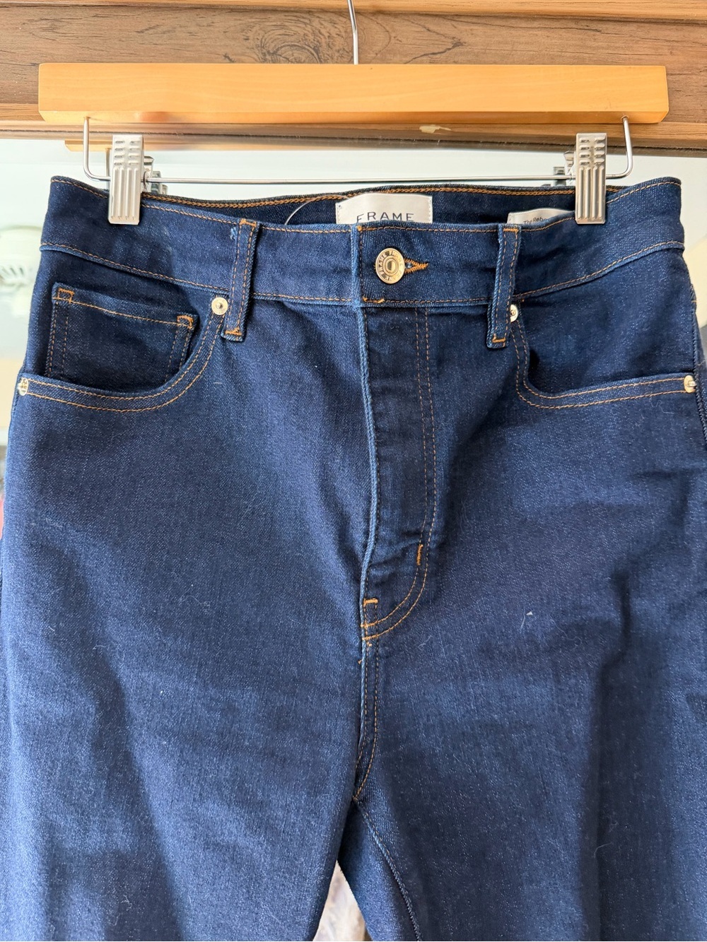 Frame The Reboot High Waist Crop Flare Jeans - Picture 6 of 9